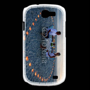 Coque Samsung Galaxy Express Couple romantique devant la mer