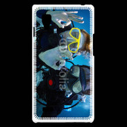 Coque LG Optimus L9 Couple de plongeurs