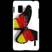 Coque LG Optimus G Papillon Allemand