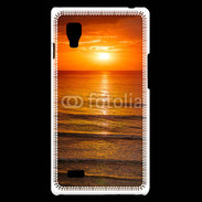 Coque LG Optimus L9 Couché de soleil mer 2