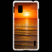 Coque LG Optimus G Couché de soleil mer 2