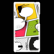 Coque LG Optimus L9 Comic strip speech bubbles