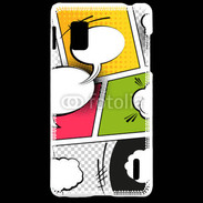 Coque LG Optimus G Comic strip speech bubbles