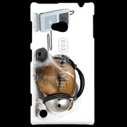 Coque Nokia Lumia 720 Chien écoutant de la musique