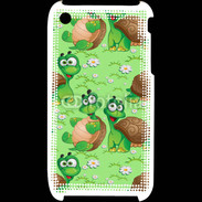 Coque iPhone 3G / 3GS Bande dessinée de tortue