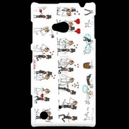 Coque Nokia Lumia 720 Bande dessinée de mariés