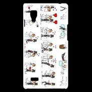 Coque LG Optimus L9 Bande dessinée de mariés