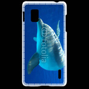 Coque LG Optimus G Portrait de dauphin 5