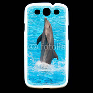 Coque Samsung Galaxy S3 Spectacle de dauphin