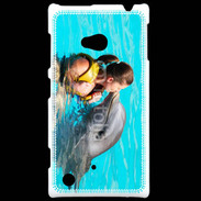 Coque Nokia Lumia 720 Bisou de dauphin