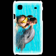 Coque Samsung Galaxy S Bisou de dauphin