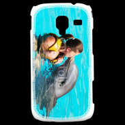 Coque Samsung Galaxy Ace 2 Bisou de dauphin
