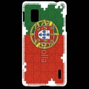 Coque LG Optimus G Portugal en puzzle
