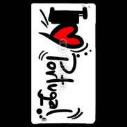 Coque LG Optimus L7 I love Portugal