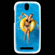 Coque HTC One SV Bouée et bronzage