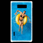 Coque LG Optimus L7 Bouée et bronzage