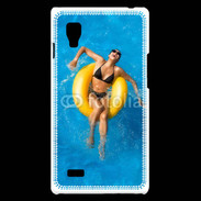 Coque LG Optimus L9 Bouée et bronzage