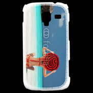 Coque Samsung Galaxy Ace 2 Femme assise sur la plage
