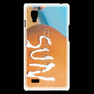 Coque LG Optimus L9 Crème solaire SUN