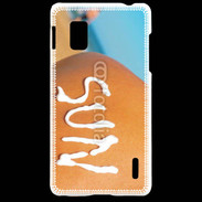 Coque LG Optimus G Crème solaire SUN