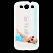 Coque Samsung Galaxy S3 Petite fille à la plage