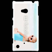 Coque Nokia Lumia 720 Petite fille à la plage