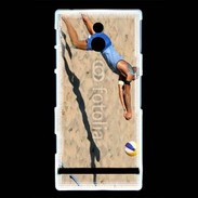 Coque Sony Xperia P Volley ball sur plage