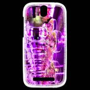 Coque HTC One SV Coupes de champagne discothèque