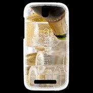 Coque HTC One SV Coupes de champagne