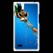 Coque LG Optimus L9 Bouteille de champagne