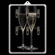 Porte clés Coupes de champagne 2