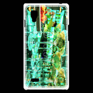 Coque LG Optimus L9 Coupes de champagne discothèque 3