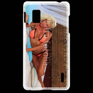 Coque LG Optimus G Femme sexy lounge