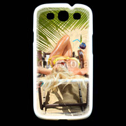 Coque Samsung Galaxy S3 Femme sexy à la plage 25