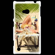 Coque Nokia Lumia 720 Femme sexy à la plage 25