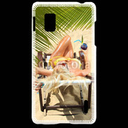 Coque LG Optimus G Femme sexy à la plage 25