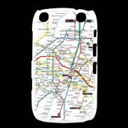 Coque Blackberry Curve 9320 Plan de métro de Paris
