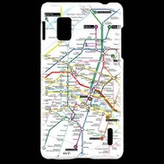 Coque LG Optimus G Plan de métro de Paris