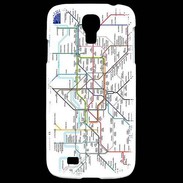 Coque Samsung Galaxy S4 Plan de métro de Londres