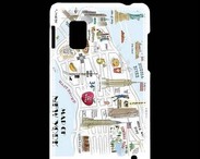 Coque LG Optimus G Plan de ville de New York