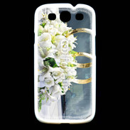Coque Samsung Galaxy S3 Composition florale mariage