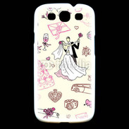Coque Samsung Galaxy S3 Thème mariage 1