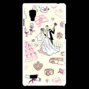 Coque LG Optimus L9 Thème mariage 1