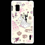 Coque LG Optimus G Thème mariage 1
