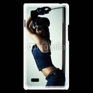 Coque LG Optimus L9 Pole dance menotte