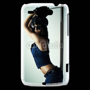 Coque HTC Wildfire G8 Pole dance menotte