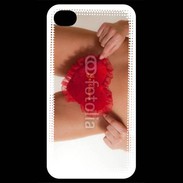 Coque iPhone 4 / iPhone 4S Coeur sexy