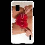 Coque LG Optimus G Coeur sexy