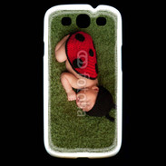 Coque Samsung Galaxy S3 Bébé coccinelle