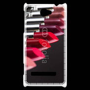 Coque HTC Windows Phone 8S Rouges à lèvres 1